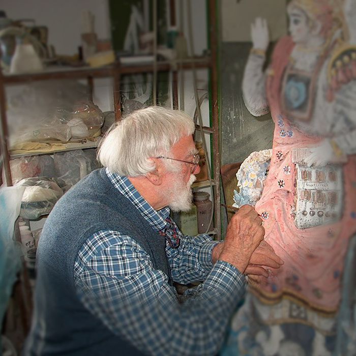 Luigi Carron al lavoro